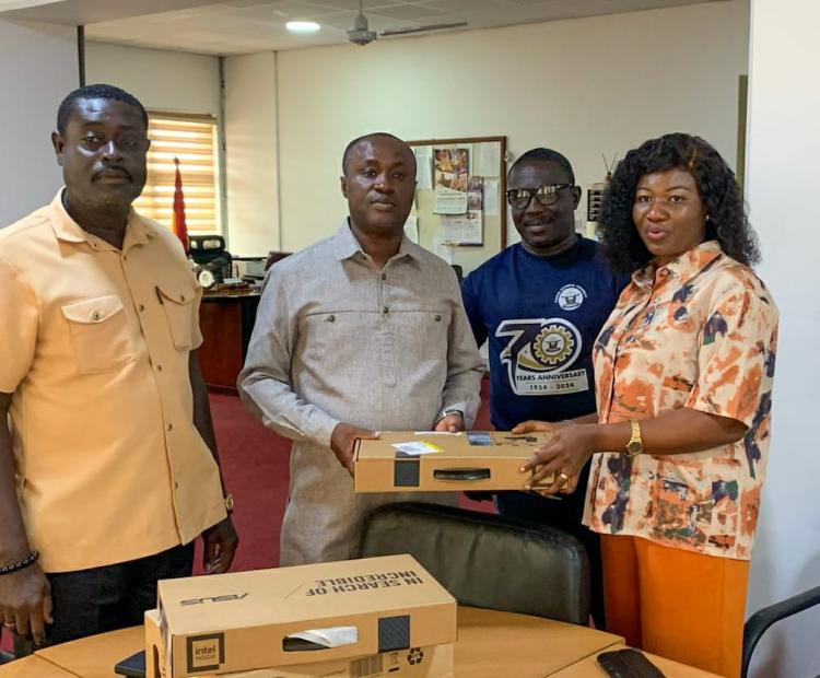 Compu Ghana Donates ICT Equipment to Kumasi Technical University to Enhance Teaching and Learning