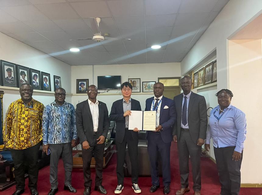 Kumasi Technical University Signs MoU with Yemyung Graduate University, South Korea