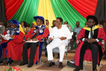 PROF. KWESI YANKAH ATTENDS KsTU GRADUATION CEREMONY