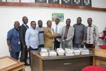 Former VC donates books to the University Library